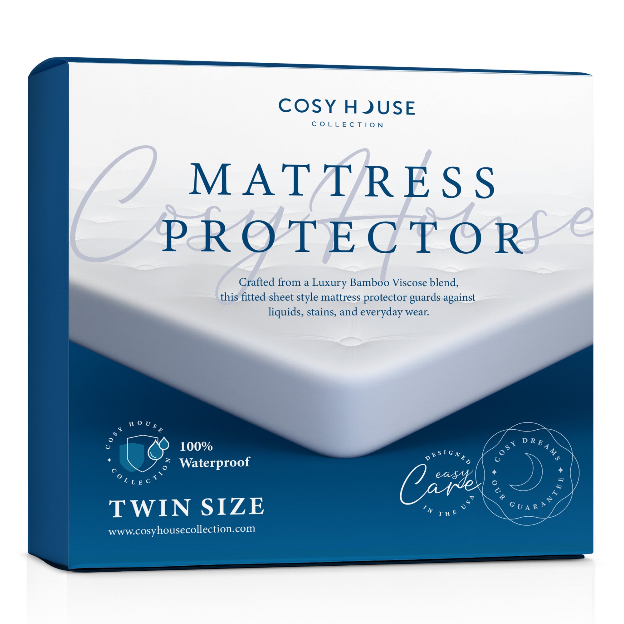 3M Scotchgard 100% Waterproof Mattress Protector – CozyLux Home