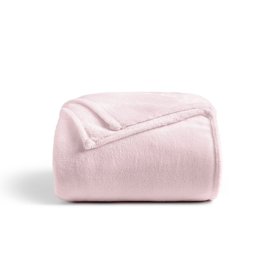 Everyday Fleece Blanket Full Queen Pink