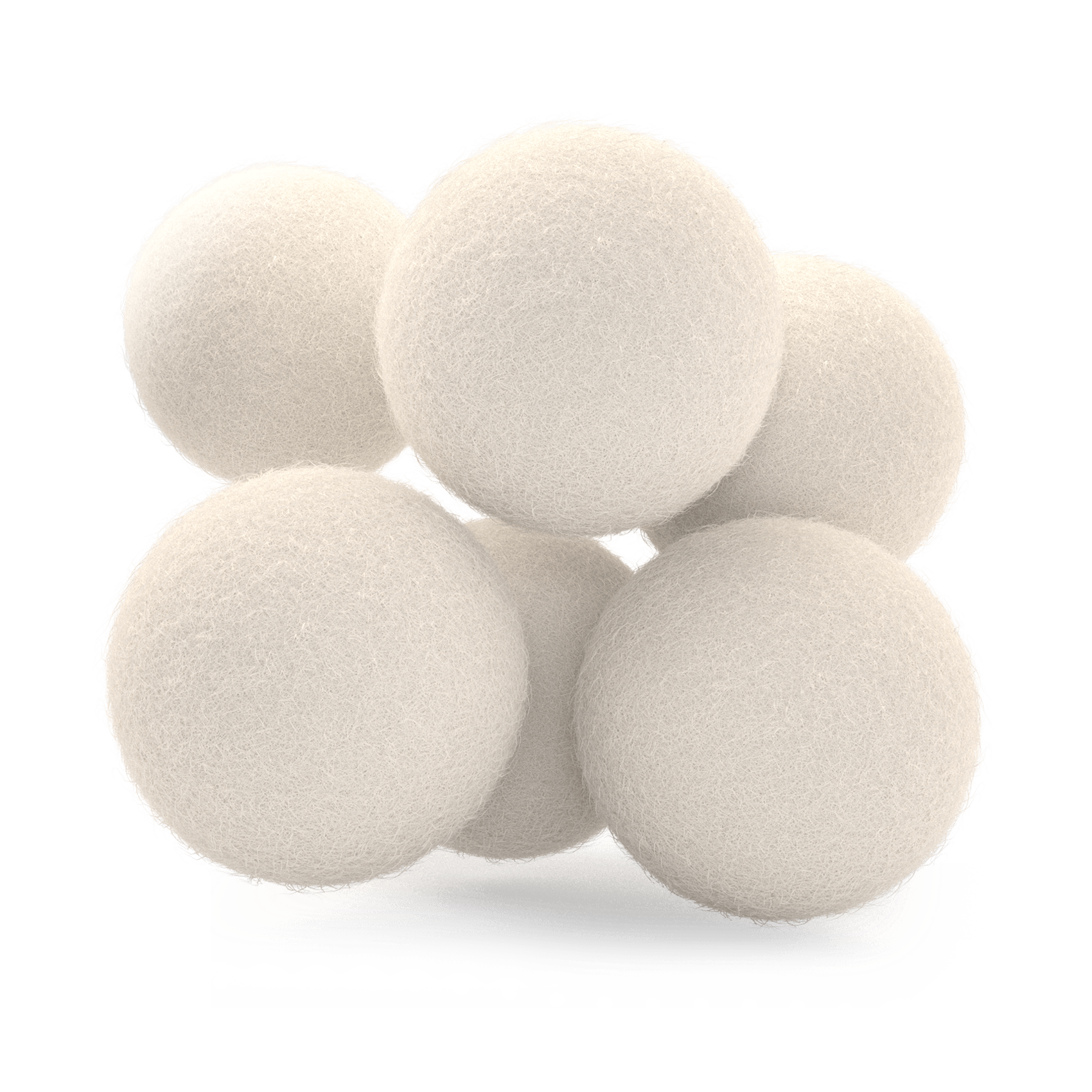 Handcrafted Wool Dryer Balls Set of Five 5 100% Wool Dryer Balls