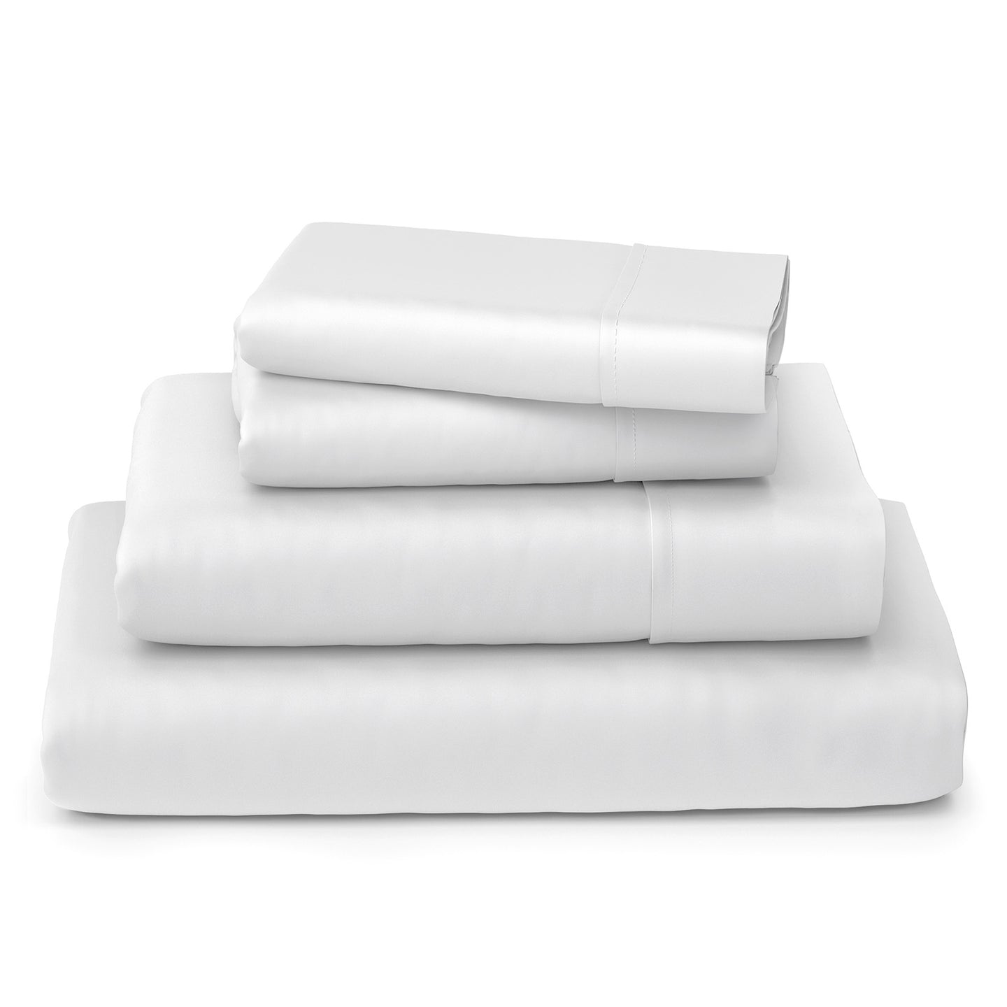 Extra Deep Pocket Fitted Sheet Elastic Corner Straps Fitted Sheets 18 -  21 Twin XL Size White Color 