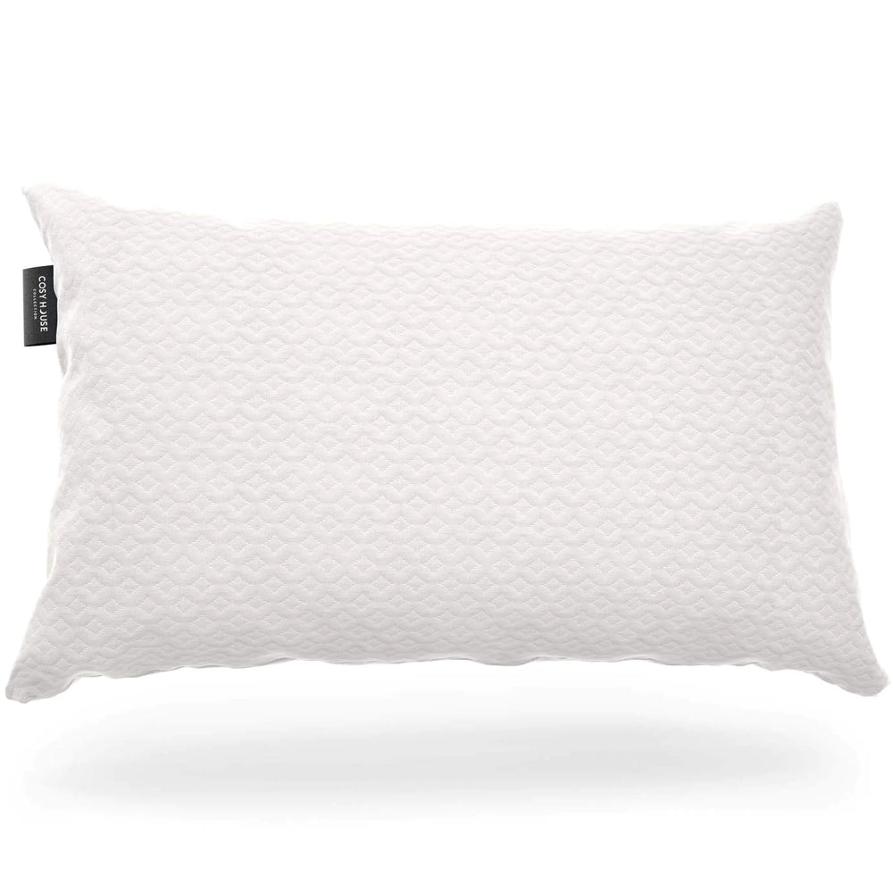 Medium Husband Pillow Oversized Back Pillow with Arms, Dark Grey